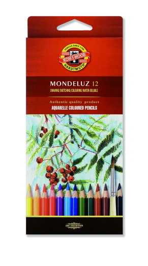 Koh-I-Noor 3716 Mondeluz aquarell színes ceruza 12 szín