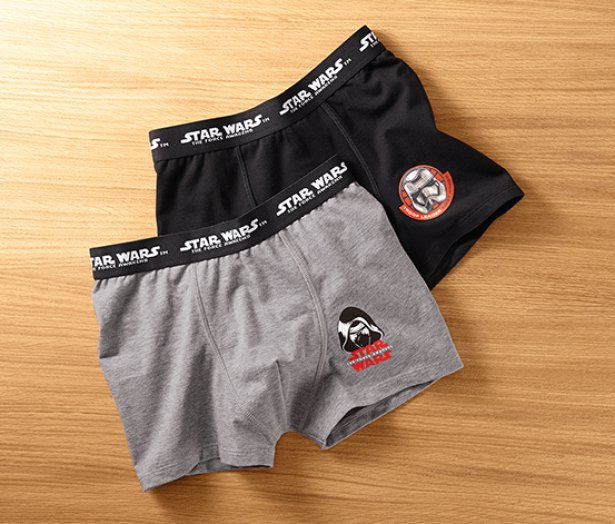2 fiú boxer alsónadrág szettben