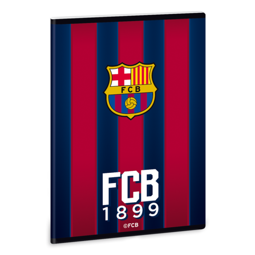 Barcelona füzet sima A/5