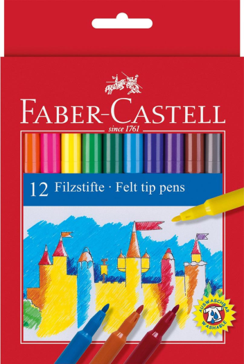 Faber-Castell filctoll 12 szín