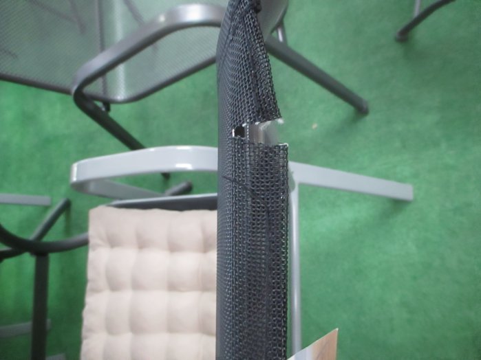 KERTI SZÉK CAIRO ALU/ACÉL 106/55CM SÖTÉTSZÜRKE Outlet