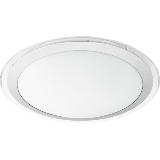 COMPETA1 LED MENNY.L 24W 2500LM D:43,5CM ACÉL/MŰA.
