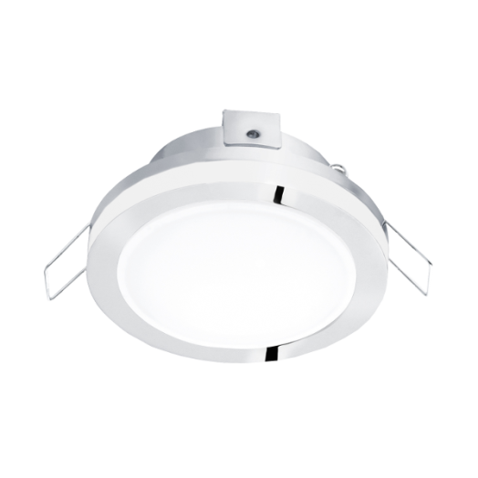 PINEDA1 LED BEÉPÍTH. 6W 500LM IP44 D:8,2CM ACÉL/M?A FEHÉR