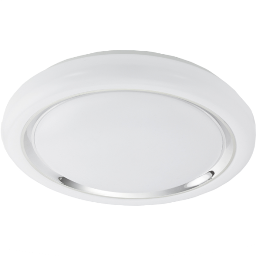 CAPASSO LED MENNY.L 24W 2500LM D:40CM ACÉL/MŰA. KRÓM