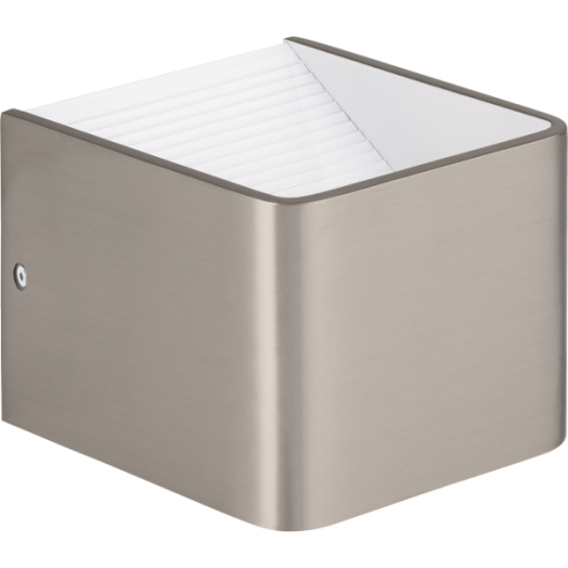 SANIA 3 LED FALI L 6W 640LM 10X10CM ALU. MATT NIKKEL