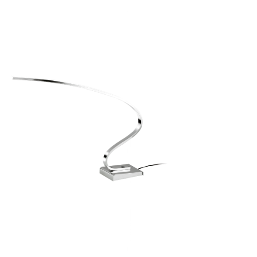 LASANA1 LED ASZTALI L. 6,5W 600LM 55X10X40 CM ALU. KRÓM
