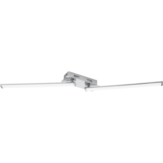 LASANA2 LED MENNY. L. 2X9W 2200LM 100X8X6CM ALU/MŰA.