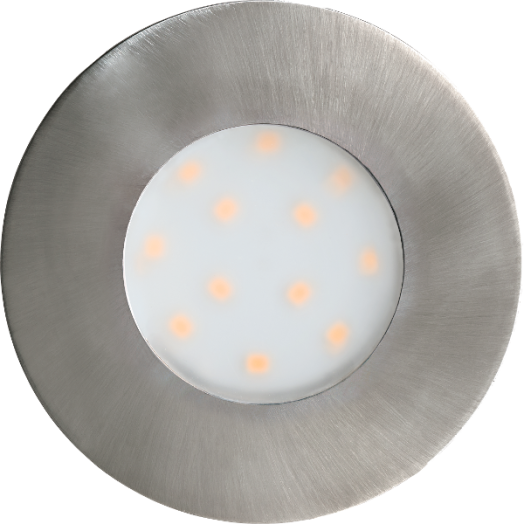 PINEDA-IP LED BEÉPÍTHETŐ 6W 500LM D:7,8CM MATT NIKKEL