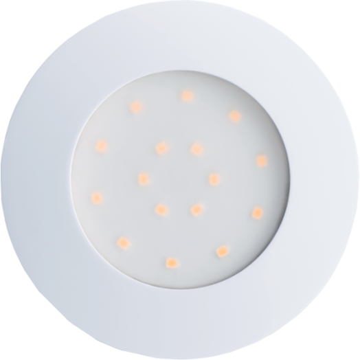 PINEDA-IP LED BEÉPÍTHETŐ 12W 1000LM D:10,2CM FEHÉR