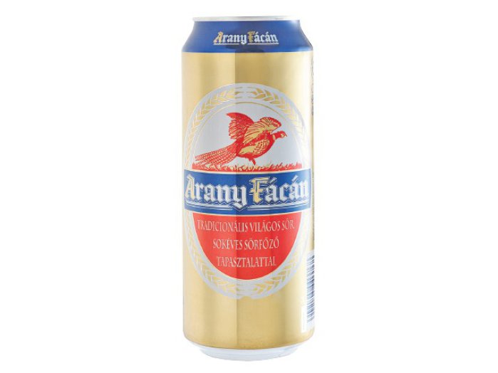 Arany Fácán dobozos sör