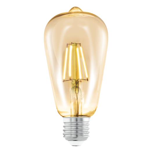 BOROSTYÁN LED FÉNYF. E27 ST64 4W 2200K