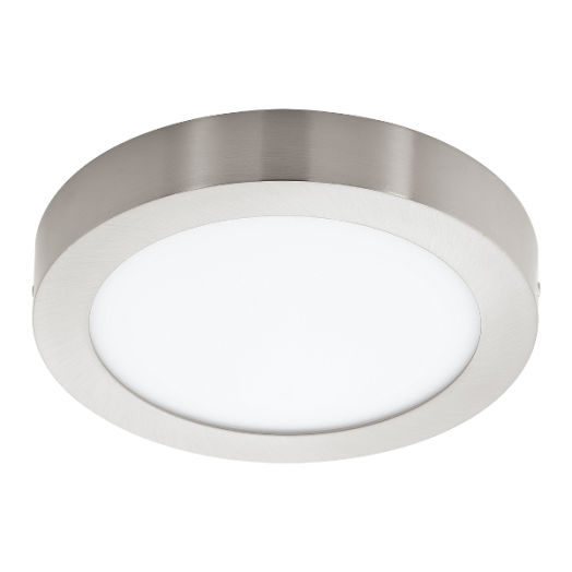 FUEVA LED MENNY.LÁMPA MATT NIKKEL 24W 30CM, 2600LM 4000K