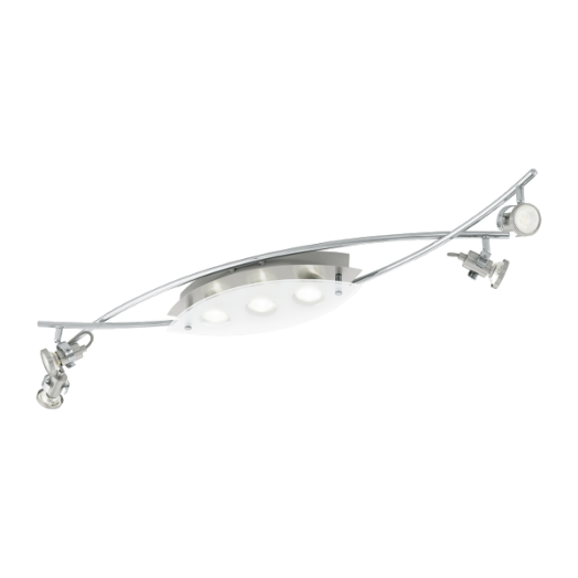 TUKON3 GU10 MATT NIKKEL LED MENNY.SPOT 7X3,3W 240LM 112X22,5CM
