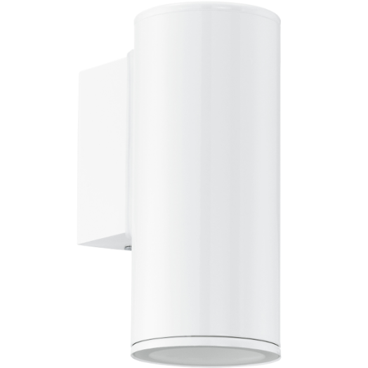 RIGA FEHÉR KÜLTÉRI FALI GU10LED 1X3W IP44 200LM 3000K