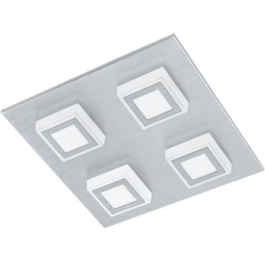 MASIANO LED MENNY.L 4X3,3W 1360LM ALU./MŰA.