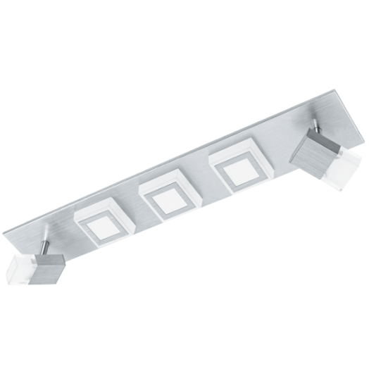 MASIANO LED FALI/MENNY.L 3X3,3W 2040LM 2X5,4W ALU./MŰA.