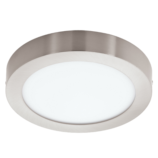 FUEVA1 LED MENNY.L 22W 2200LM D:30CM KEREK FÉM/MŰA.