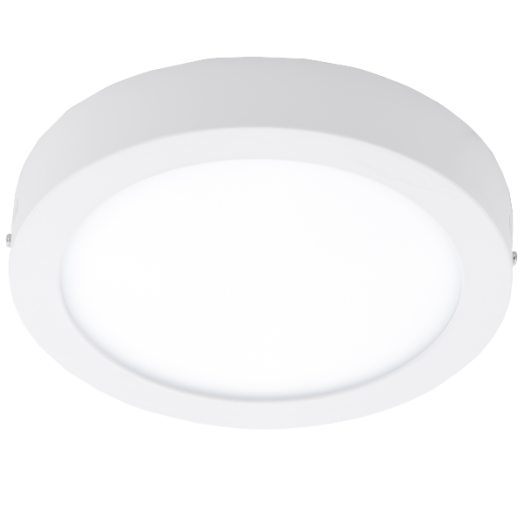 FUEVA1 LED MENNY.L 24W 2600LM D:30CM KEREK FÉM/MŰA.