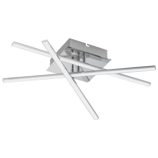 LASANA1 LED MENNY.L. 18W 1890LM 50X16X9,5CM ACÉL/MŰA.