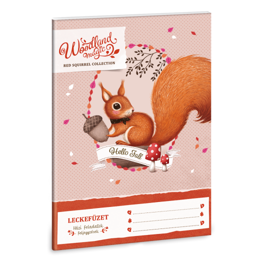 Woodland Magic A/5 leckefüzet