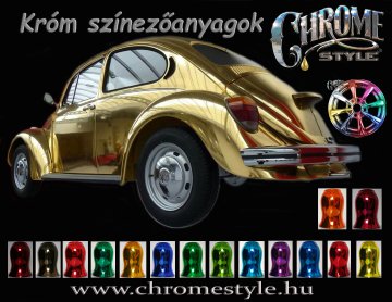Chrome (Króm) speciális színezőanyagok