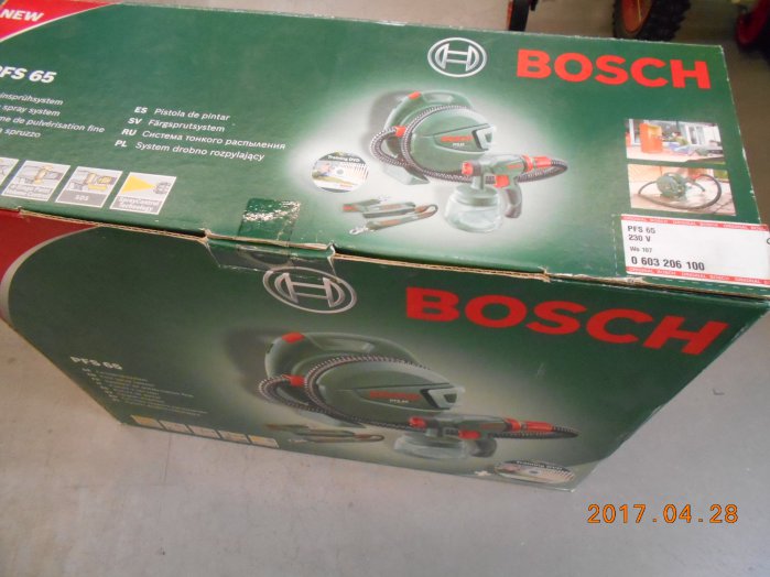 FESTÉKSZÓRÓ BOSCH PFS 65 280W Outlet