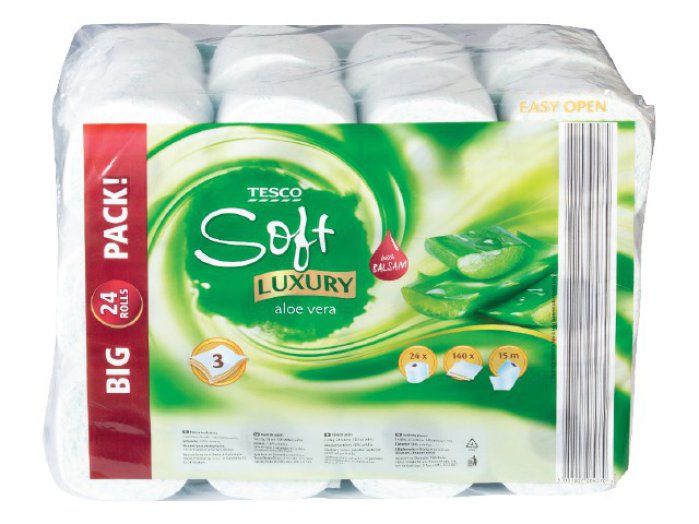 Tesco Soft Luxury toalettpapír