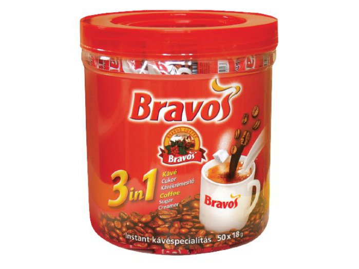 Bravos 3in1 instant kávéspecialitás