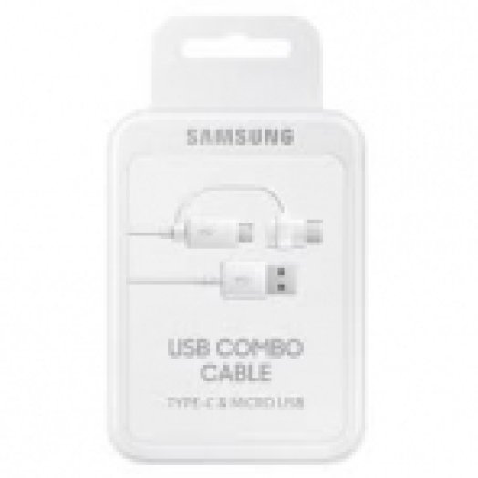 EP-DG930DWEGWW Combo Cable - White (Type-C & Micro USB)