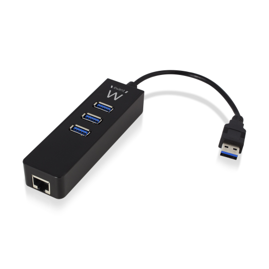 Ewent EW1140 USB 3.0 HUB + Gigabit port