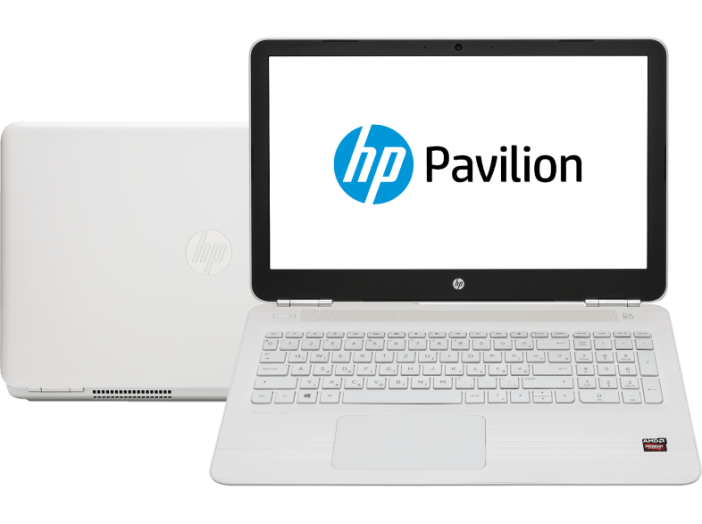 Pavilion 15-aw009nh Y0A76EA fehér notebook (15,6" Full HD matt/A10-9600P/8GB/1TB/R7 M440 4GB/DOS)