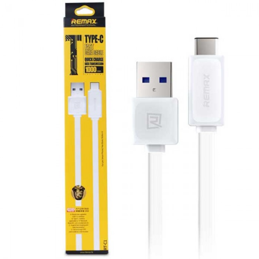 Remax USB - USB C fehér kábel