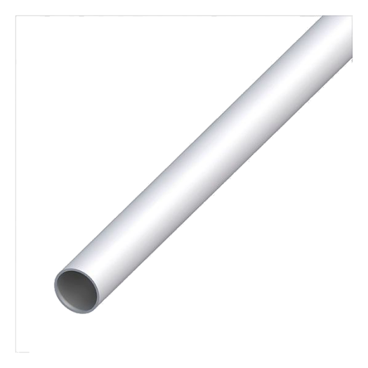 CSŐ ALUMÍNIUM 10 MM 2,5M EZÜSTELOXÁLT