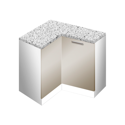 KONYHAELEM AJTÓ 34,4/32,8X71,3X1,6 LATTE