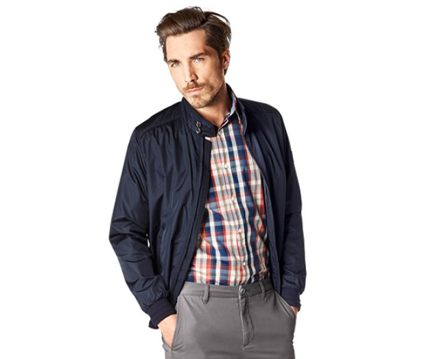 Férfi blouson dzseki, sötétkék