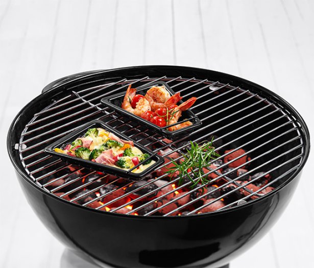 2 kis grillserpenyő szettben
