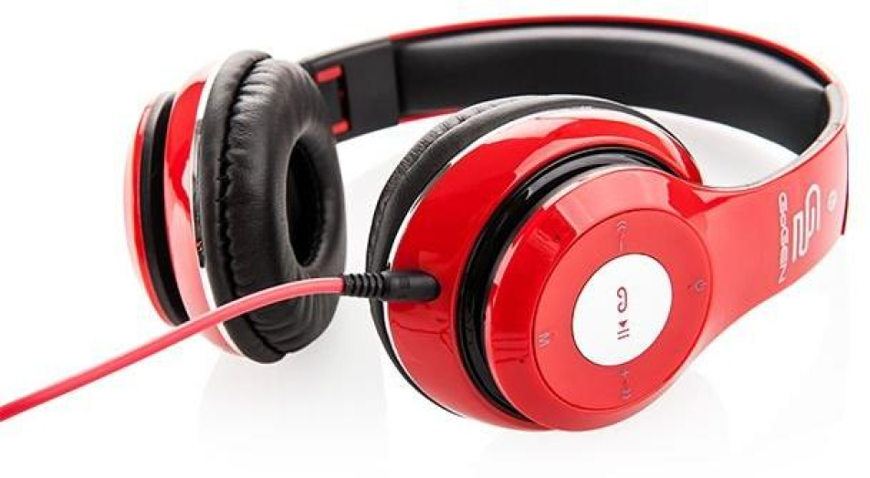 Gogen M41 bt fejhallgató piros