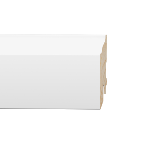 PURE SZEGŐLÉC 2400X16X83MM REX FEHÉR MDF