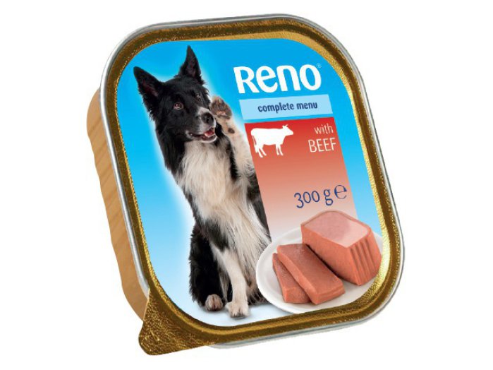 Reno alutálcás kutyaeledel