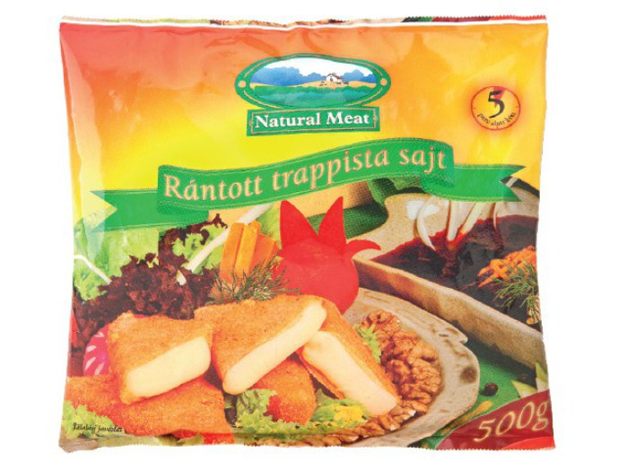 Natural Meat rántott trappista sajt