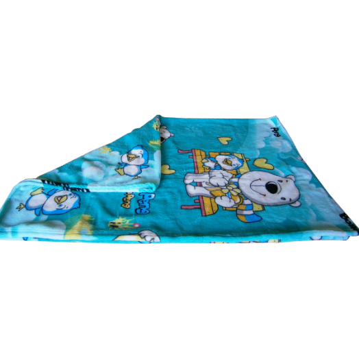 GYEREK POLÁR PLÜSS TAKARÓ, MINTÁS, 100% POLIÉSZTER, NEWTEX, 90X130CM