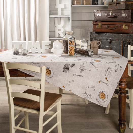ESPRESSO ASZTALTERÍTŐ 120X160CM 50% PAMUT - 50% PE, 2-FÉLE