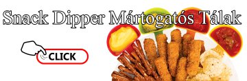 Snack Dipper Mártogatós Tálak