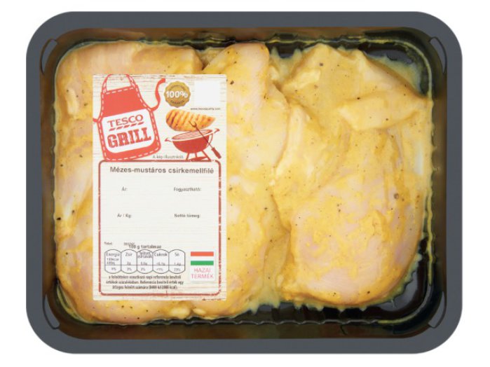 Tesco Grill mézes-mustáros csirkemellfilé