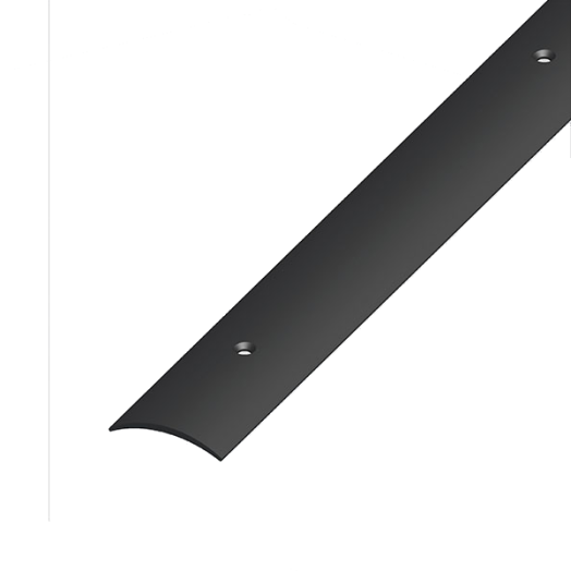 ÁTMENET-PROFIL ÍVELT PVC FEKETE 30X5 1M CSAVAROZHATÓ