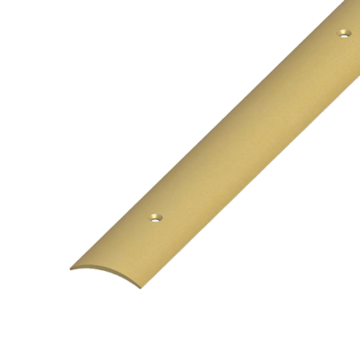 ÁTMENET-PROFIL ÍVELT PVC SÁRGARÉZ 30X5 1M CSAVAROZHATÓ