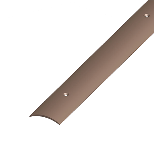 ÁTMENET-PROFIL ÍVELT PVC BARNA 30X5 1M CSAVAROZHATÓ