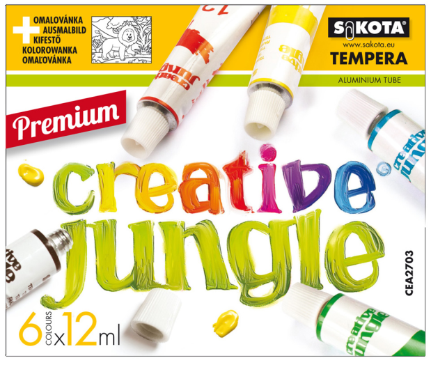 Sakota Premium Creative Jungle tempera