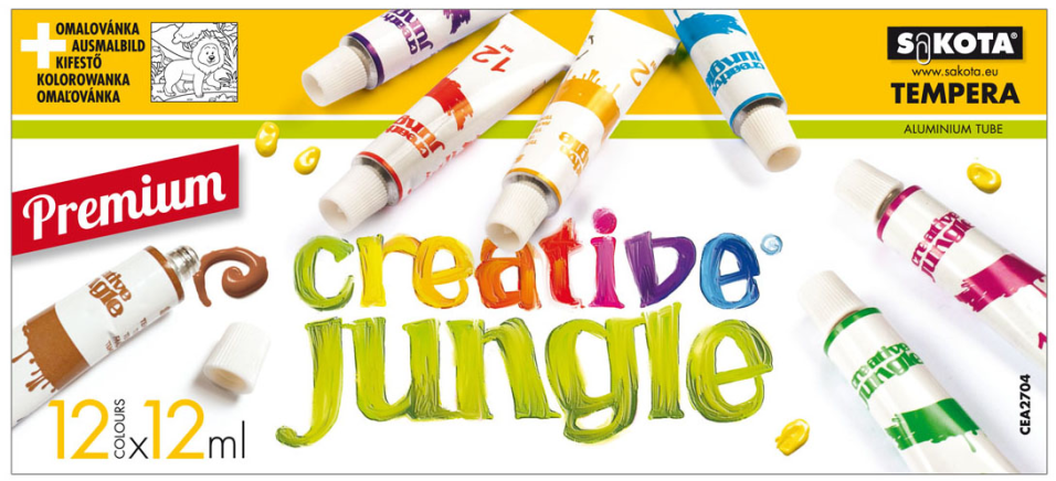 Sakota Premium Creative Jungle tempera