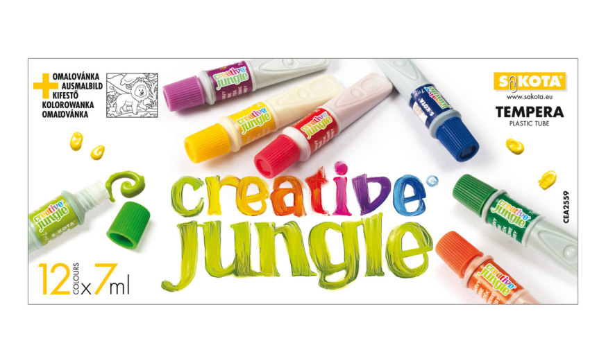 Sakota Creative Jungle tempera